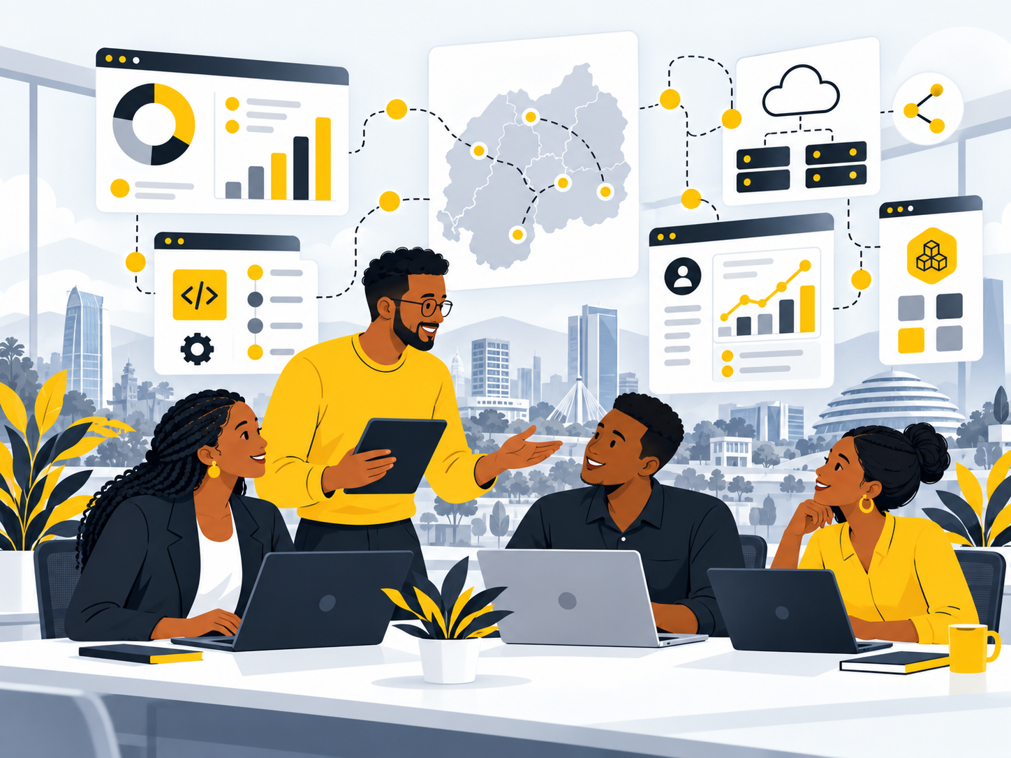 Rwanda PERGERSYS software delivery